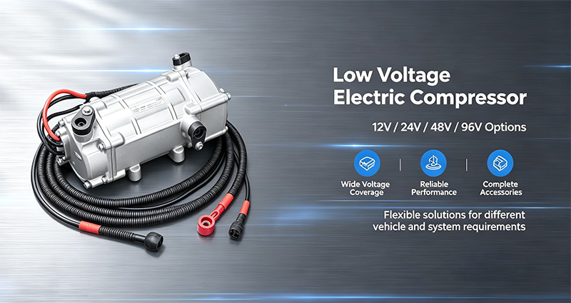 12V-96V electric compressor